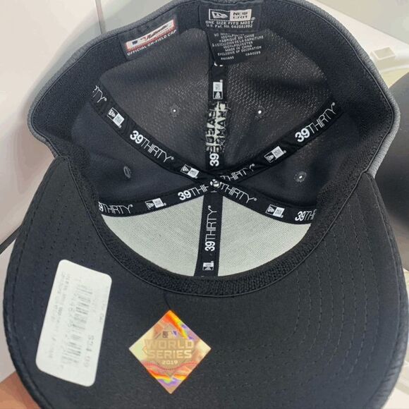 Washington Nationals 2019 MLB World Series Champions Hat New Era 39Thirty Cap - Picture 4 of 5